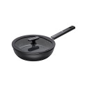PAN SAUTE HARD FACE 24CM WITH LID