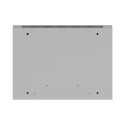 RACK CABINET 19" WALL-MOUNT 9U/600X450 FOR SELF-ASSEMBLY WITH METAL DOOR GREY LANBERG (FLAT PACK)