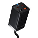 Baseus GaN3 Pro, 2x USB-C, 2x USB, 65W, must