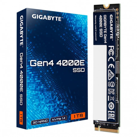 GIGABYTE Gen4 4000E SSD 1TB (PCIe 4.0 x4, NVMe 1.4, M.2 2280)
