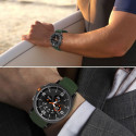 Tech-Protect kellarihm Nylon Pro Samsung Galaxy Watch8/8 Classic 40/44/46mm, army green