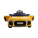 Auto na Akumulator Audi R8 Spyder Żółty Lakierowany