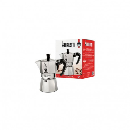 Bialetti Moka Express Moka pot 0.3 L Aluminium, Black