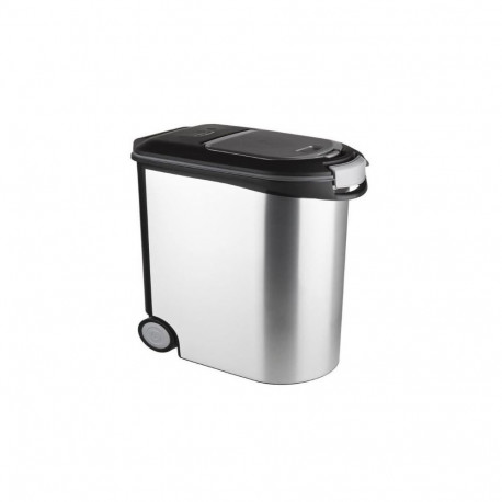 toidukonteiner Pet Life 12kg 35L 49,3x27,8x40,3cm hõbedane