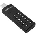 External drive Verbatim Keypad Secure USB 3.2 Gen 1 64GB black 49428