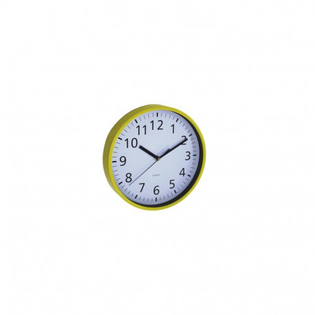 ASI COLLECTION Wall clock Ø 25 5cm yellow