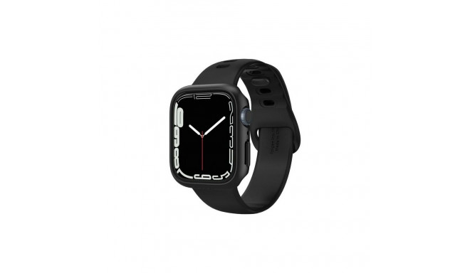 Spigen Thin Fit ümbris Apple Watch 7 | 8 45mm must