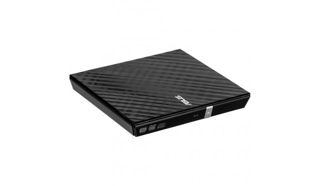Asus SDRW-08D2S-U LITE - ulkoinen Slim DVD+/-RW -asema, musta