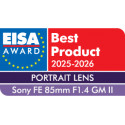 Sony FE 85mm f/1.4 GM II objektiiv
