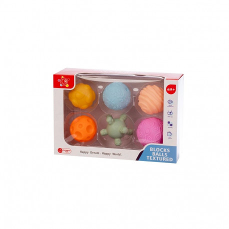 6PCS VINYL BALL