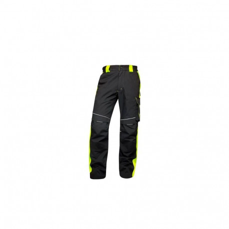 WINTER PANTS ARDON NEON BLACK-YELLOWXL
