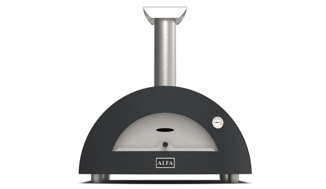 Alfa Forni Moderno 3 Pizze Hybrid slate grey