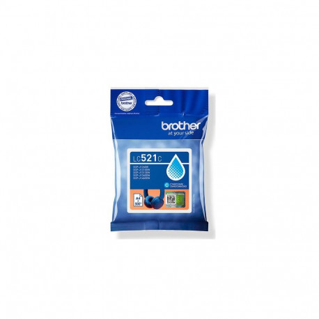 Brother LC521C Genuine Ink Cartridge - Cyan