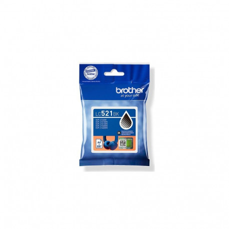 Brother LC521BK Genuine Ink Cartridge - Black