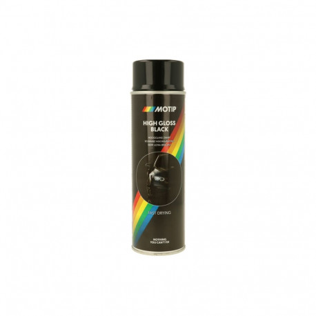 Motip veljevärv must läikiv 500ml