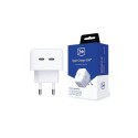 3MK Hyper Charger 35W 2xUSB-C seinalaadija QC
