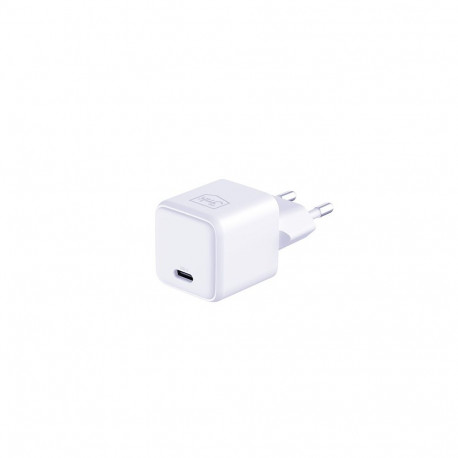 3MK Hyper Charger PD 25W seinalaadija valge + 1x USB-C kaabel