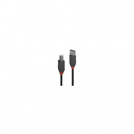 LINDY CABLE USB2 A-B 2M/ANTHRA 36673