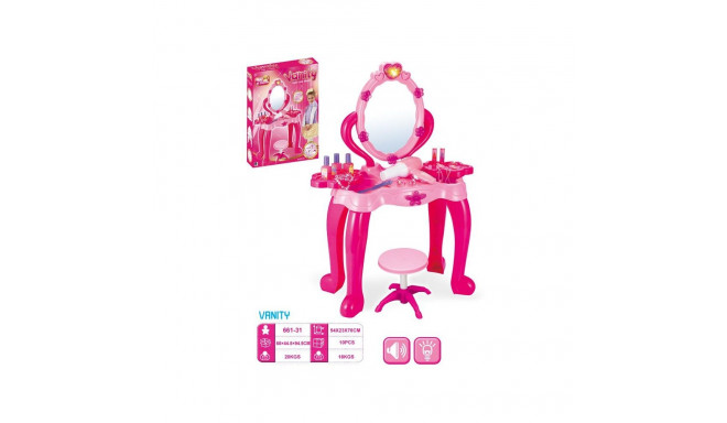 DRESSING TABLE WITH SOUND AND LIGHT BAT
