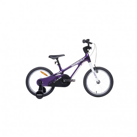 Ülikerge laste jalgratas TABOU Mini Lite MG, 18" lilla-valge