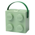 Room Copenhagen LEGO Box with Handle, Storage Box (light green)