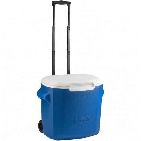 28QT Performance Wheeled Kühlbox (blau/weiß)