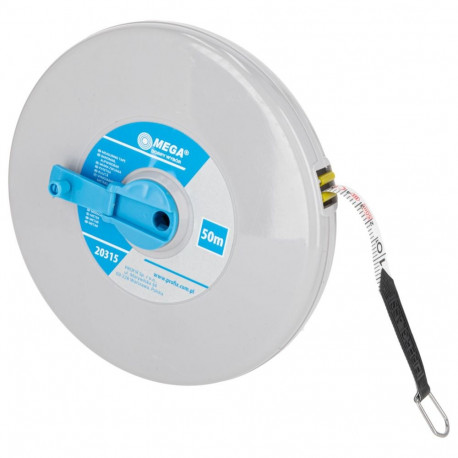 20315 klaaskiust mõõdulint 50m, Mega