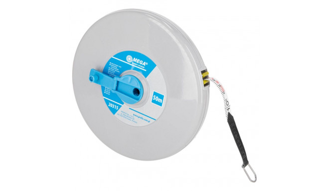 20315 klaaskiust mõõdulint 50m, Mega