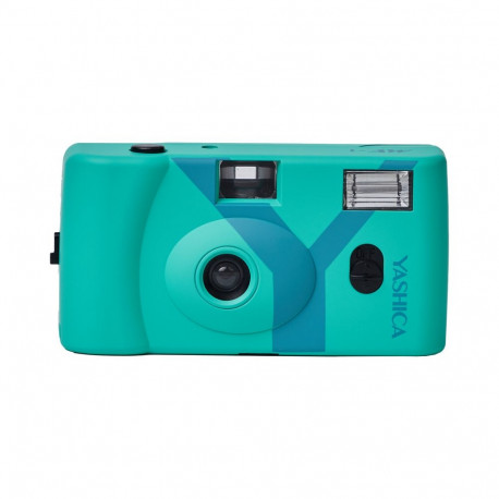 YASHICA MF-1 Snapshot Art Camera (Turquoise)