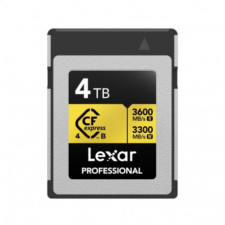 Lexar CFexpress 4.0 Pro Gold R3600/W3300 4TB