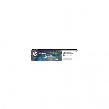 HP 981X High Yield Cyan Original PageWide Cartridge