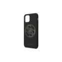 Guess GUHCN58LS4GBK iPhone 11 Pro must kõva silikoonümbris 4G toon toonil