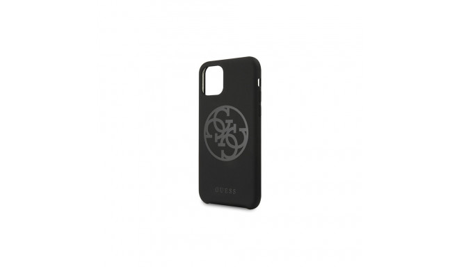 Guess GUHCN58LS4GBK iPhone 11 Pro must kõvakest silikoon 4G toon toonil