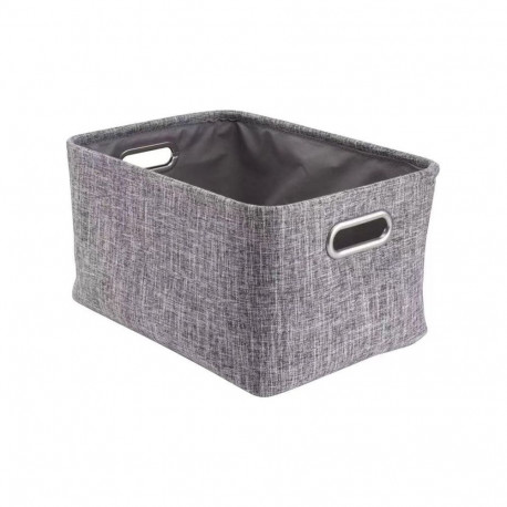 STORAGE BOX DOMOLETTI 26X36X20CM GRAY