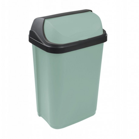 Rasmus prügikast pöörleva kaanega 25L 34x26x54cm 4052396104646, roheline