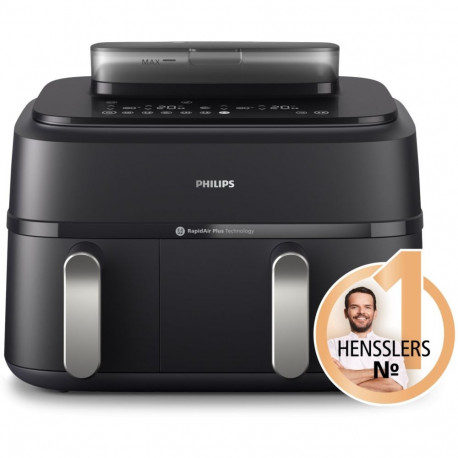 Philips kuumaõhu fritüür 5000 series NA551/00 2300W 9L kahekorviga