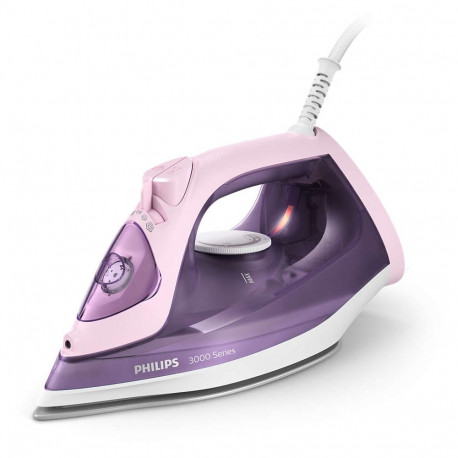 Philips 3000 series DST3020/30 iron Steam iron Ceramic soleplate 2200 W Pink  Purple