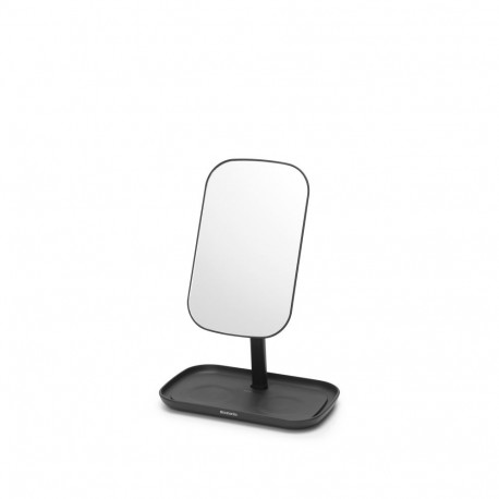 BRABANTIA ReNew spogulis ar plauktiņu  Dark Grey 280702