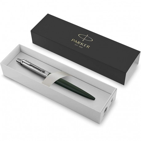 Parker Jotter XL Greenwich Matte Green Pastapliiats A5 märkmikuga