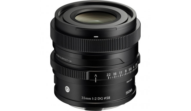 Sigma 35mm F2 DG DN | Contemporary | Leica L-Mount | C020 (Black)