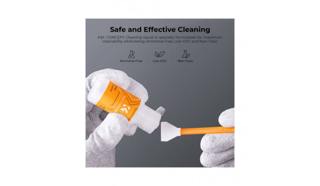 Camera Cleaning Kit - K&F Concept Full-Frame Sensor Cleaning Kit 10 Spatulas