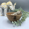 Ritual Bowl - Hamsa Ancient Wisdom 14x7 cm Mango Wood