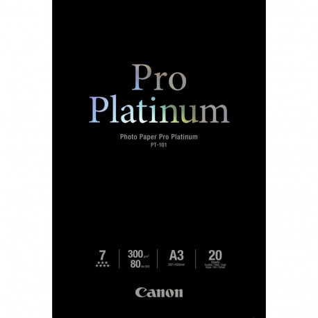 Paber Canon PT-101 A3 20lehte Photo Paper Pro Platinum 300gr
