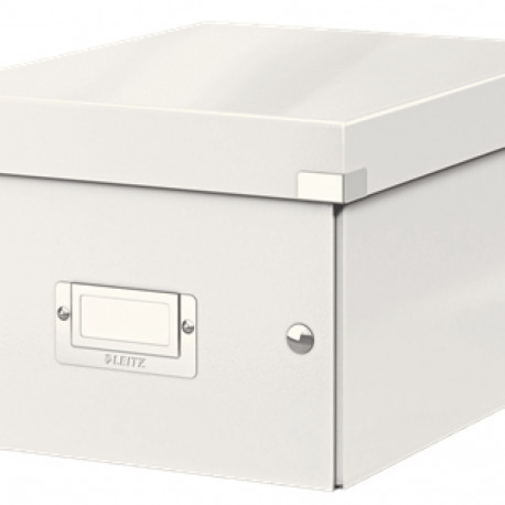 Hoiukarp kokkupandav Leitz WOW Click&Store valge, Small 220x160 x282mm (A5), lam.kartong