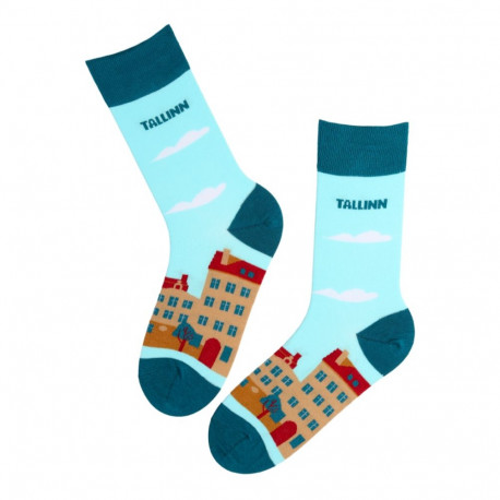 SOKISAHTEL CITY SOCKS TALLINN puuvillased sokid 444, 446