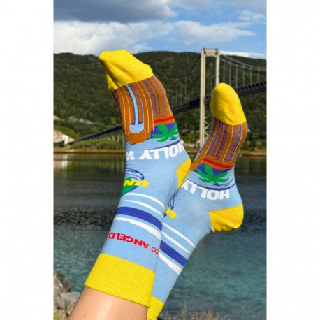 SOKISAHTEL CITY SOCKS LOS ANGELES puuvillased sinised sokid