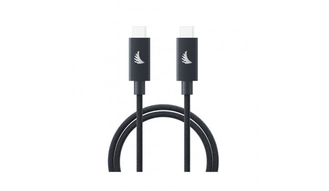 Angelbird kaabel USB-C 4.0 Solid Flex 1m, sinakashall