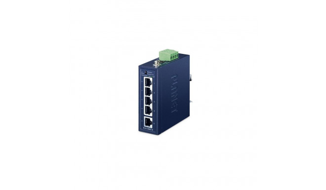 PLANET IGS-500T-E network switch Unmanaged Gigabit Ethernet (10/100/1000) Blue
