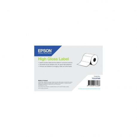 Epson High Gloss Label, Die-Cut Roll, 105mm x 210mm, 273 Labels