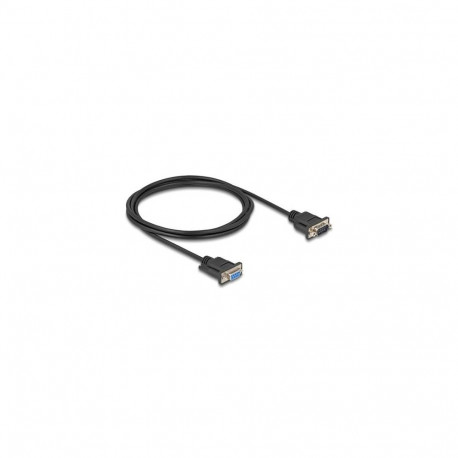 DeLOCK Serial Cable RS-232 D-Sub9 male to female with narrow plug housing 2 m